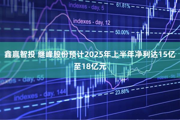鑫赢智投 继峰股份预计2025年上半年净利达15亿至18亿元